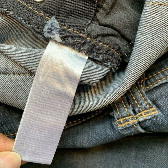 Democracy‎ "Ab" Technology Jeans Womens 4 Skinny Stretch Elastic Waist Slimming - Picture 9 of 12